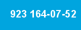 923 164-07-52 923 164-07-52